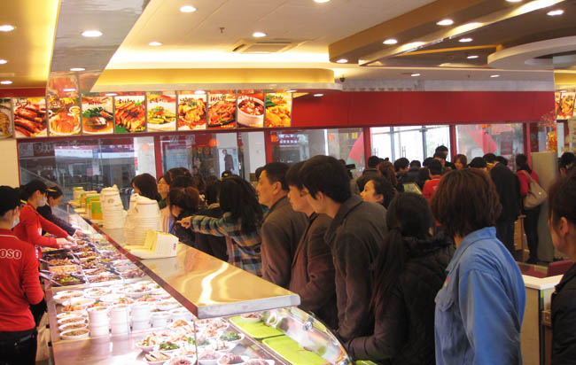 诸暨市店口镇外婆烧快餐连锁